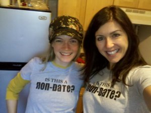 Non-Date (t-shirt) (women) (American Apparel)