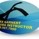 Oval 1.5"x2.5" Business Cards 500