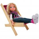 Wooden Toy Folding Doll Chair with Burgundy Fabric Wooden Toy Folding Doll Chair with Burgundy Fabric