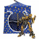 Toy Pop Up Play Tent, 2 Sleeping Bags, royal blue, star fabric, handmade