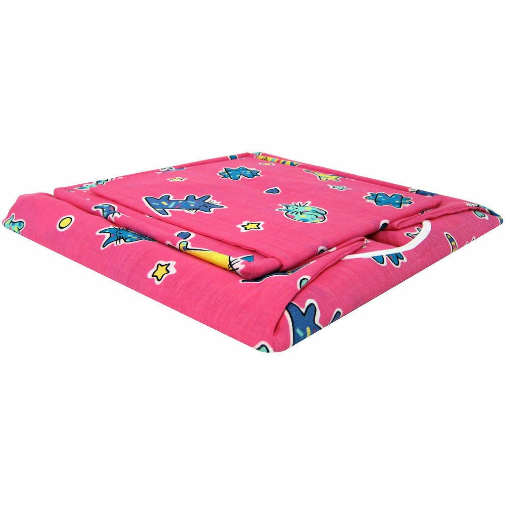Toy Pop Up Play Tent, 2 Sleeping Bags, pink, cat print fabric, handmade