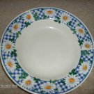 BON APPETITTwo Soup Bowl Flowered Rim Very nice!