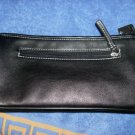 Worthington Black Leather Small  Handbag  Nice Buy