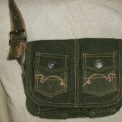 Duck Head Co. Green Cloth Handbag Very Nice