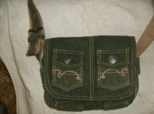 Duck Head Co. Green Cloth Handbag Very Nice