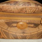 Allan Edward Learther Trim Handbag Nice Buy!!!