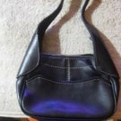 Jones N.Y. Black Leather Small Totebag Very Nice!!