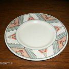 Mikasa Santa Fe Intaglio 2 Salad & 1 Saucer Plates Nice