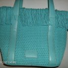 Sigrid Olsen Aqua Blue Purse Very Nice Buy!