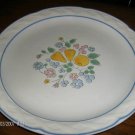 Vina Fera Radiance Fruit +Flowers Dinner  Plates NICE!