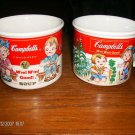 Two Campbell Soup Cups Both 1997  Very Nice!