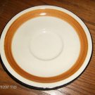 Daisy Vale Stoneware 3 Saucer Plates By J.C.Penney Nice