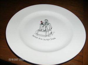 Merry Masterpieces Plates Fine Porcelain Cartoon Nice!!
