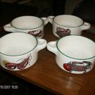 Treasure Craft Sea Food Designed Bowls Set of Four!