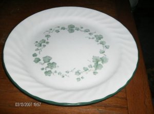 Corelle By Corning 2 Plates Used Better Condition
