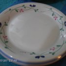 Two Allegro Stoneware Hearthside Salad Plates Floral