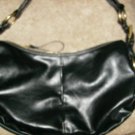 Nine West Black Leather  Large Handbag  Very Nice