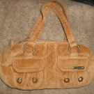 Bongo Cotton Tan Handbag With Change Purse Cute Nice
