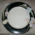 Mikasa 2 Dinner Plates Charisma Black #L9050 Very Nice!