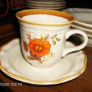 Mikasa Garden Club Harvest Bouquet Cup+Saucer #ec455