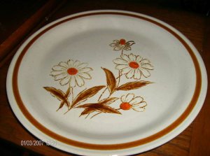 Old Brook Stoneware Dinner Plate Trailwoods Very Nice!!