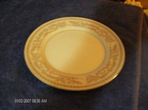 Two Kent (Invitation) Plates ( Salad+Bread)  Very Nice!