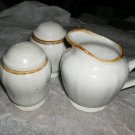 Americana Hearhtside Stoneware Creamer+Salt&Pepper