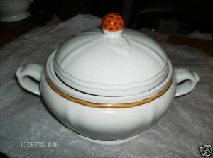 Americana Hearthside Stoneware Large Serving Bowl Nice!