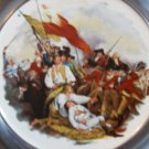 Canton Ohio Pewter Plate Great Amer. Revolution Nice