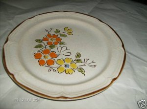 Baroque SW. Hearthside Spring Garden 2  salad Plates