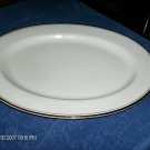 Sheffield Regency Gold Porcelain Serving Platter Nice
