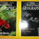 Two Issues Nat. Geographic Mag. Sept & Oct..1995 Nice