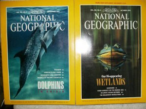 Two Issues Nat. Geographic Mag. Sept & Oct..1992 Nice