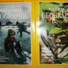 Two Issues Nat. Geographic Mag. May & June..1992 Nice