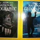 Two Issues Nat. Geographic Mag. Mar & Apr..1992 Nice