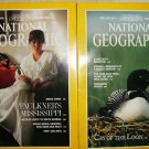 Two Issues Nat. Geographic Mag .Mar & Apr. 1989  Nice