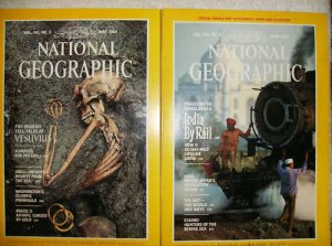 Two Issues Nat. Geographic Mag. May & June.. 1984 Nice