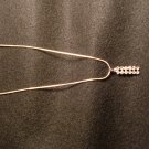 Children's- Sterling silver necklace with charm