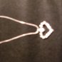Sterling silver necklance with charm