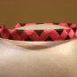 Woven Headband--Pink & Brown