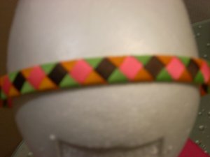 Woven Headband -- Ice Cream!