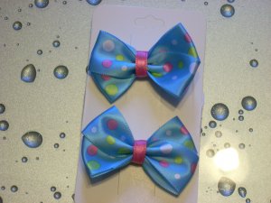Baby Bow Set - Polka Dots