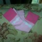 Baby Legs - Premie - Pink White bow