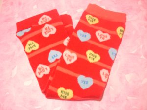 Baby Legs - Conversation Hearts