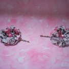 Pink & Black Flowers