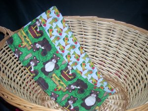 Gone Fishin' Burp Rags