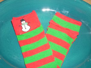 Baby Legs - Snowmen