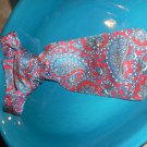 Red, Blue paisley