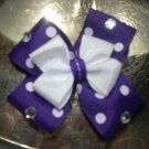 Purple & White