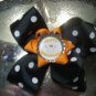 Happy Halloween Bottlecap Bow